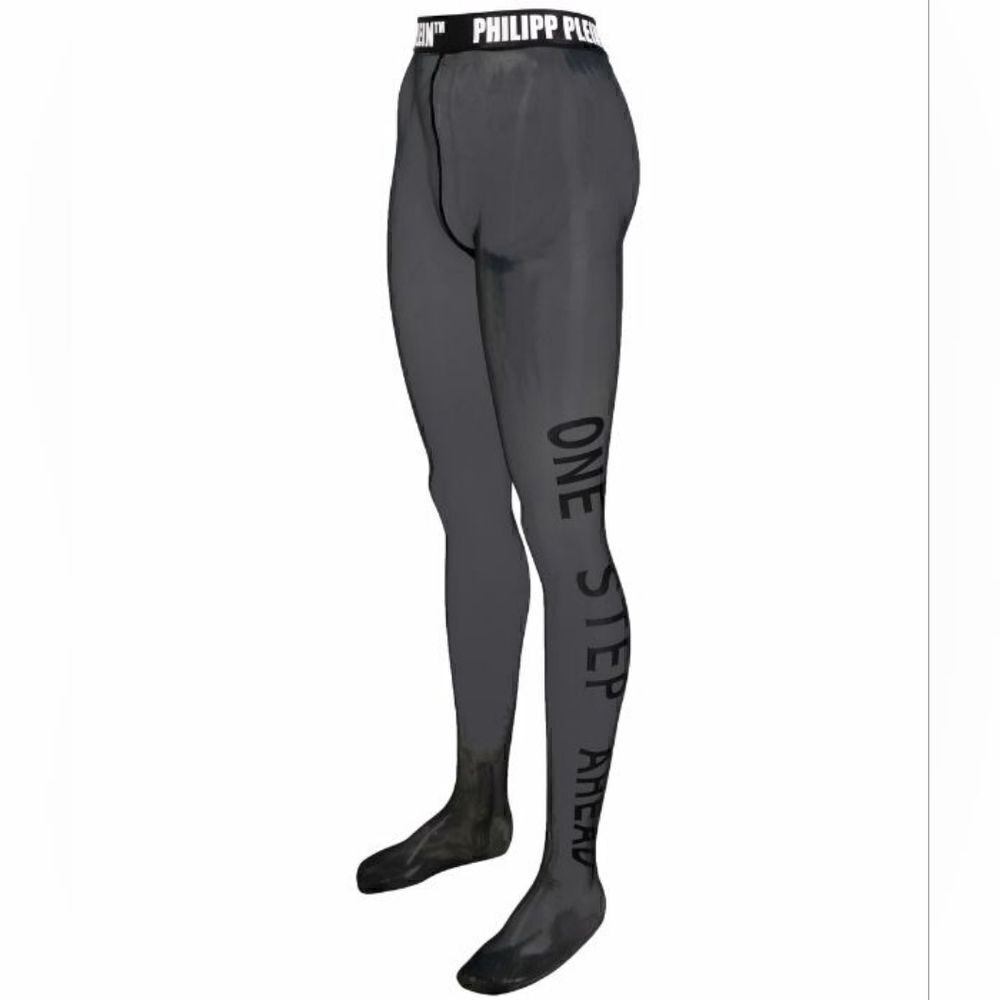 Philipp plein logo tights pantyhose size II S New
